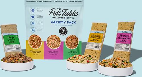 Show full view: The Pets Table Freshly-Made Frozen Human-Grade Variety Pack Dog Food, 32 to 36-oz pouches, 3 count slide 4 of 12