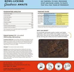 The Pets Table Lamb & Beef with Brown Rice Air-Dried Dog Food, 16-oz bag slide 2 of 7