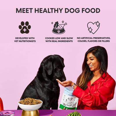 Show full view: The Pets Table Lamb & Beef with Brown Rice Air-Dried Dog Food, 48-oz bag slide 4 of 9