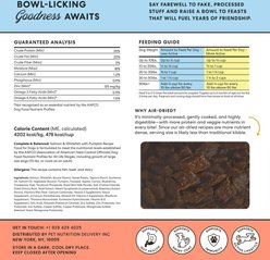 The Pets Table Salmon & Whitefish with Pumpkin Grain-Free Air-Dried Dog Food, 16-oz bag slide 2 of 7