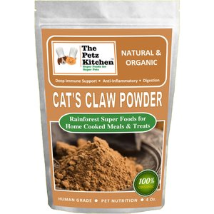 The Petz Kitchen Cat's Claw Powder Dog & Cat Supplement, 4-oz bag