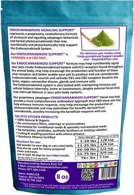 Show full view: The Petz Kitchen Endo Support Dog & Cat Supplement, 8-oz bag slide 3 of 4