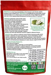 The Petz Kitchen Graviola Powder Dog & Cat Supplement, 4-oz bag slide 2 of 4