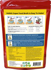 The Petz Kitchen Holistic Super Food Broth Stone Breaker Support Beef Flavor Concentrate Powder Dog & Cat Supplement, 4.5-oz bag slide 2 of 7