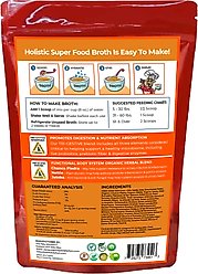 The Petz Kitchen Holistic Super Food Broth Urinary Track Health Support Beef Flavor Concentrate Powder Dog & Cat Supplement, 4.5-oz bag slide 2 of 7