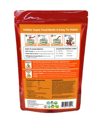 Show full view: The Petz Kitchen Holistic Super Food Broth Urinary Track Health Support Beef Flavor Concentrate Powder Dog & Cat Supplement, 4.5-oz bag slide 3 of 8