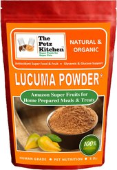 The Petz Kitchen Lucuma Powder Dog & Cat Supplement, 4-oz bag