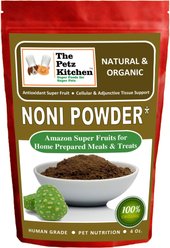 The Petz Kitchen Noni Powder Dog & Cat Supplement, 4-oz bag