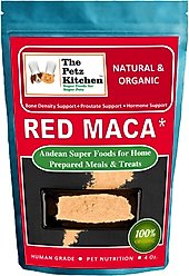 The Petz Kitchen Red Maca Powder Dog & Cat Supplement, 4-oz bag