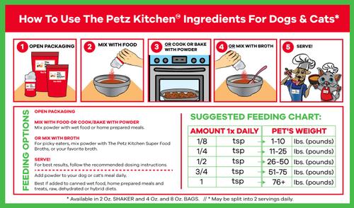 Show full view: The Petz Kitchen Tarwi Powder Dog & Cat Supplement, 4-oz bag slide 4 of 4