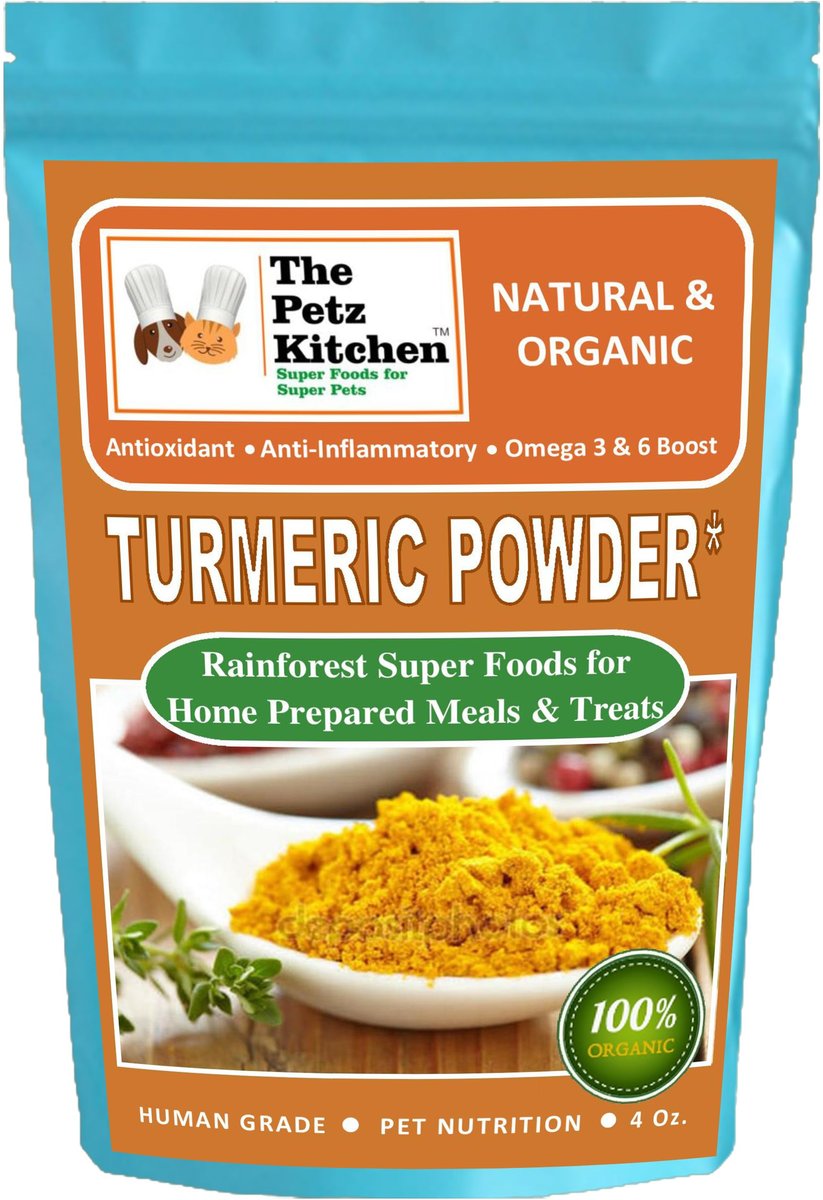 The Petz Kitchen Turmeric Powder Dog & Cat Supplement