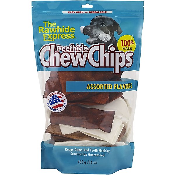 Bones & Chews Rawhide Chips Dog Treats