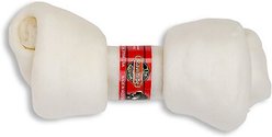 The Rawhide Express Natural Flavor Knotted Dog Bone, 8-9-in