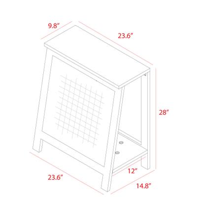 Show full view: The Refined Feline A-Frame Covered Cat Bed, Espresso slide 2 of 5