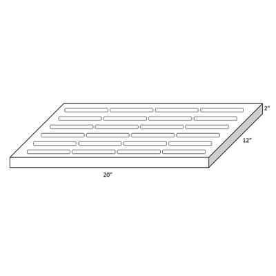 Show full view: The Refined Feline Cat Litter Box Litter Catch, Espresso slide 3 of 7