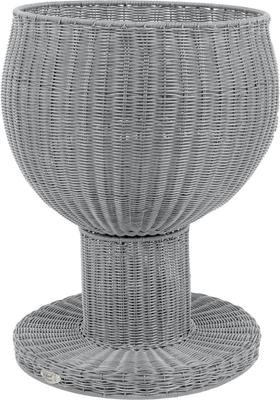 Show full view: The Refined Feline Kitty Ball Cat Bed, Smoke slide 8 of 12