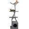 Show in main carousel: The Refined Feline Lotus 69-in Cat Tree, Smoke slide 3 of 5