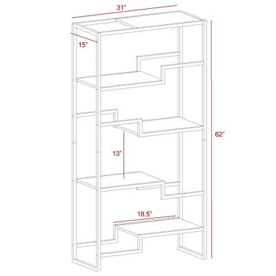 Show full view: The Refined Feline Metropolitan 62-in Faux-Fur Cat Tree & Condo, Gold & White slide 2 of 5