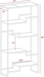 The Refined Feline Metropolitan 62-in Faux-Fur Cat Tree & Condo, White slide 2 of 4