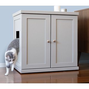BAXTON STUDIO Amara Cat Litter Box Cover House - Chewy.com
