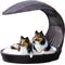 Show in main carousel: The Refined Feline Waterproof Covered Outdoor Dog Bed, Large, Espresso slide 3 of 4