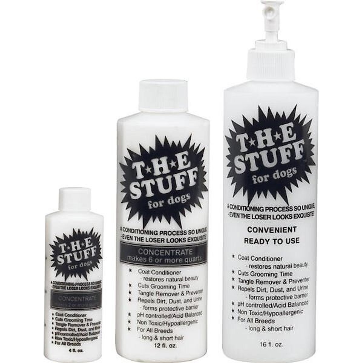 The Stuff Ready-to-Use Dog Conditioner & Detangler, 12-fl oz bottle