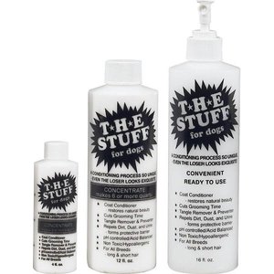 The Stuff Concentrate Dog Conditioner & Detangler, 12-fl oz bottle