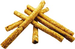 The Treat Shack 12-in Beef Crunchy Rolls Dog Treats, 12 count slide 1 of 9
