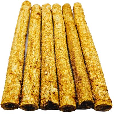 Show full view: The Treat Shack 12-in Beef Crunchy Rolls Dog Treats, 12 count slide 8 of 10