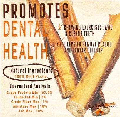 Show full view: The Treat Shack 12-in Bully Sticks Dog Treats, 6 count slide 5 of 10