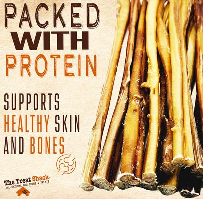 Show full view: The Treat Shack 12-in Bully Sticks Dog Treats, 6 count slide 6 of 10