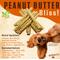 Show in main carousel: The Treat Shack 12-in Peanut Butter Crunchy Rolls Dog Treats, 12 count slide 5 of 10