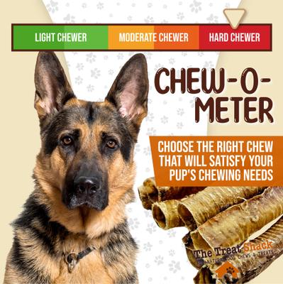 Show full view: The Treat Shack 12-in Whole Beef Trachea Tubes Natural Dog Chew Treats, 4 count slide 7 of 9