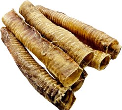 The Treat Shack 12-in Whole Beef Trachea Tubes Natural Dog Chew Treats, 8 count