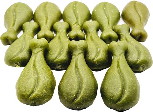 Show full view: The Treat Shack 3 to 4-in Mint Dental Dog Treats, Medium, 1-lb bag slide 3 of 10