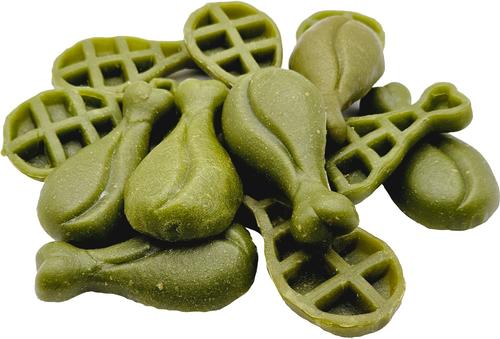 Show full view: The Treat Shack 3 to 4-in Mint Dental Dog Treats, Medium, 8-oz bag slide 8 of 10