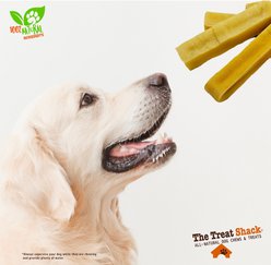 The Treat Shack 5 to 6-in Himalayan Yak Cheese Dog Chew Treats, Large, 8-oz bag slide 2 of 9