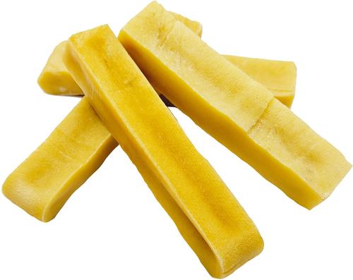 Show full view: The Treat Shack 5 to 6-in Himalayan Yak Cheese Dog Chew Treats, Large, 8-oz bag slide 3 of 10