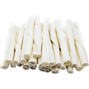 The Treat Shack 5-in Twists Rawhide Dog Treats, 24 count