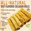 Show in main carousel: The Treat Shack 6-in Beef Crunchy Rolls Dog Treats, 6 count slide 4 of 10