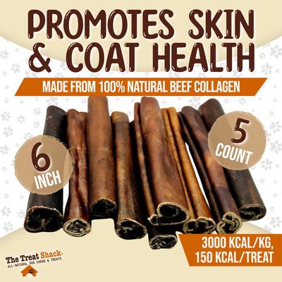 Show full view: The Treat Shack 6-in Beef Flavor Collagen Sticks Natural Dog Chew Treats, 5 count slide 4 of 9