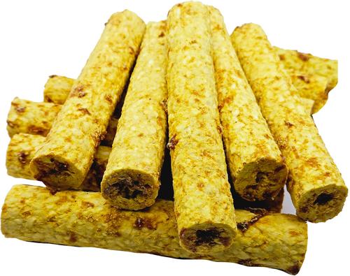 Show full view: The Treat Shack 6-in Chicken Crunchy Rolls Dog Treats, 6 count slide 8 of 10