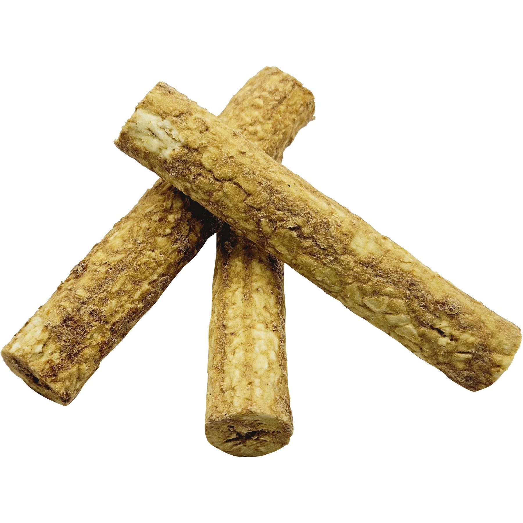 The Treat Shack 6-in Peanut Butter Crunchy Rolls Dog Treats, 3 count