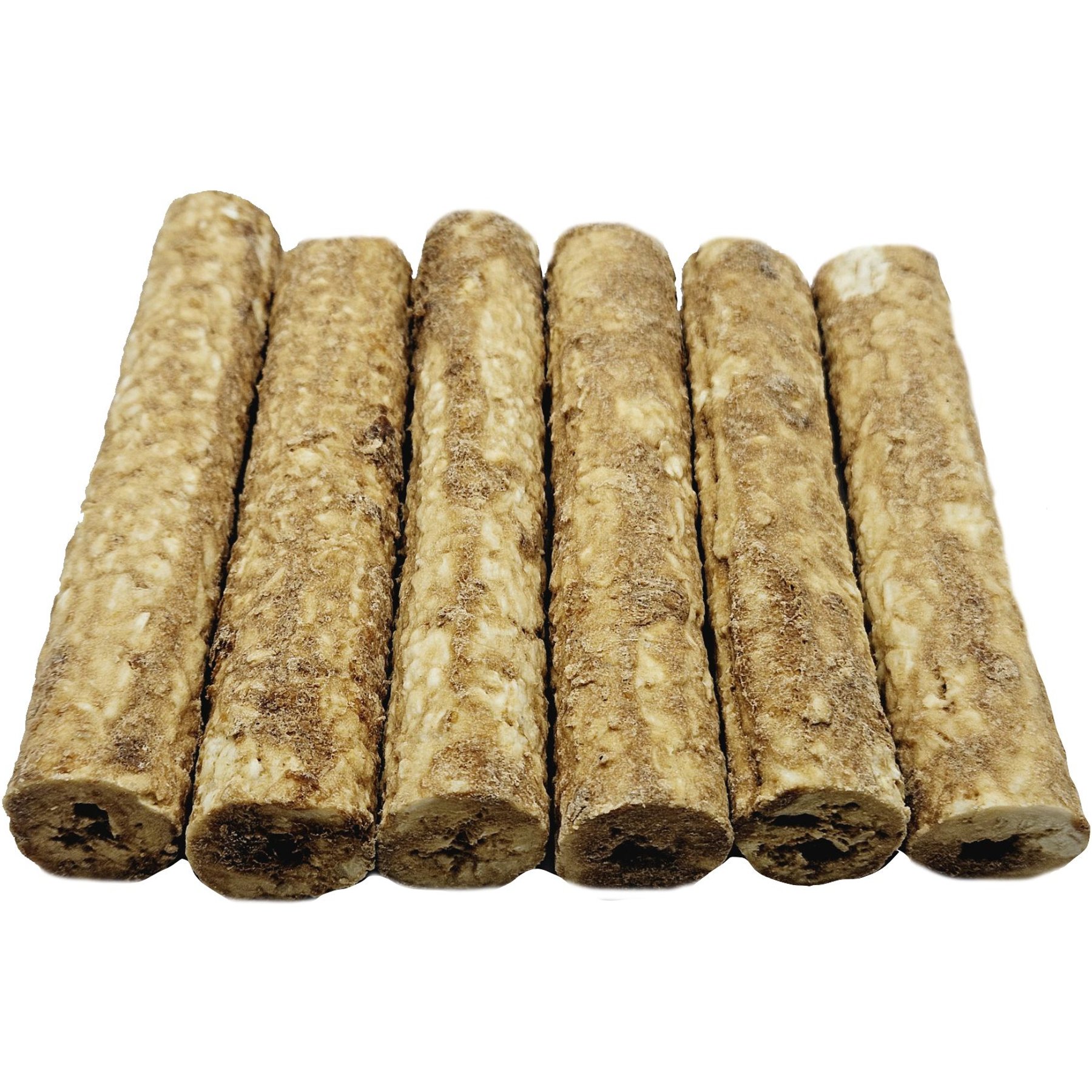 The Treat Shack 6-in Peanut Butter Crunchy Rolls Dog Treats, 6 count