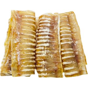 The Treat Shack 6-in Split Beef Trachea Flats Dog Treat, 15 count