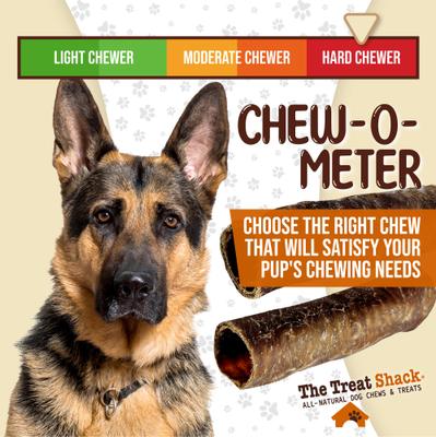 Show full view: The Treat Shack 6-in Whole Beef Trachea Tube Wrapped with Gullet Crunchy Duo Natural Dog Chew Treats, 6 count slide 7 of 9