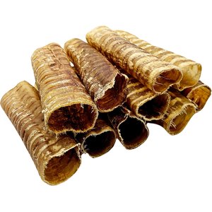 The Treat Shack 6-in Whole Beef Trachea Tubes Natural Dog Chew Treats, 10 count