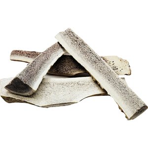 The Treat Shack 7 to 8-in Split Elk Antler Dog Treats, Large, 4 count
