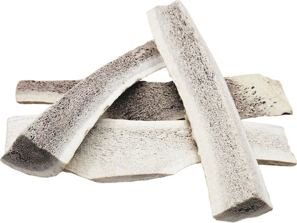 The Treat Shack 7 to 8-in Split Elk Antler Dog Treats