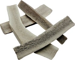 The Treat Shack 8 to 9-in Split Elk Antler Dog Treats, X-Large, 4 count